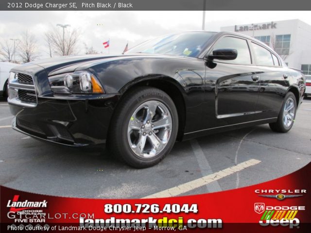 2012 Dodge Charger SE in Pitch Black