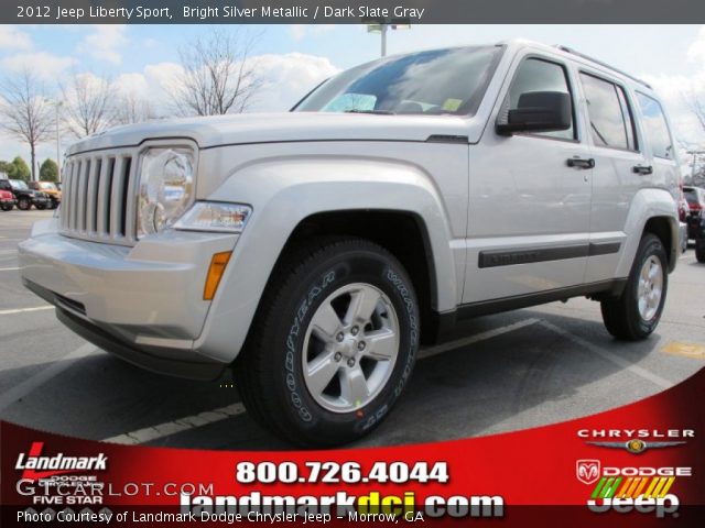 2012 Jeep Liberty Sport in Bright Silver Metallic