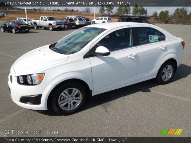 2012 Chevrolet Sonic LT Sedan in Summit White