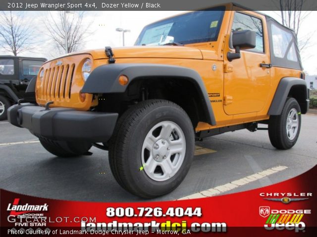 2012 Jeep Wrangler Sport 4x4 in Dozer Yellow