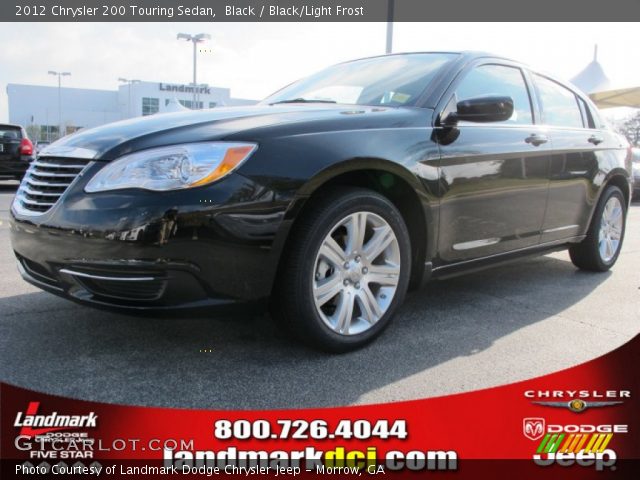 2012 Chrysler 200 Touring Sedan in Black