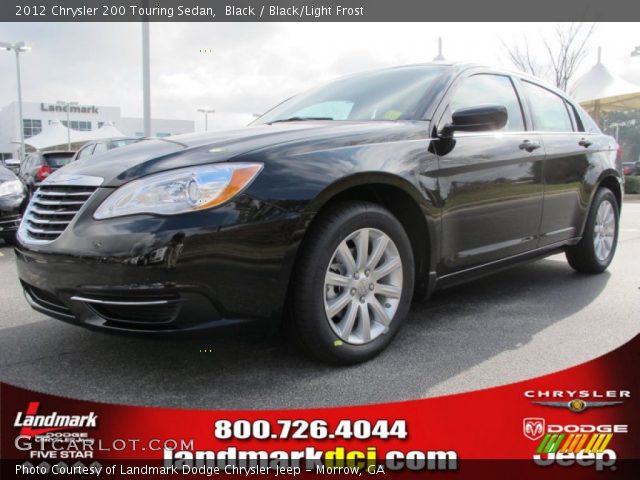 2012 Chrysler 200 Touring Sedan in Black