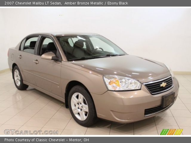 2007 Chevrolet Malibu LT Sedan in Amber Bronze Metallic
