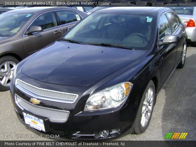2012 Chevrolet Malibu LTZ in Black Granite Metallic