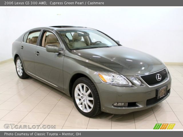 2006 Lexus GS 300 AWD in Cypress Green Pearl