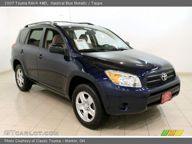 2007 Toyota RAV4 4WD in Nautical Blue Metallic