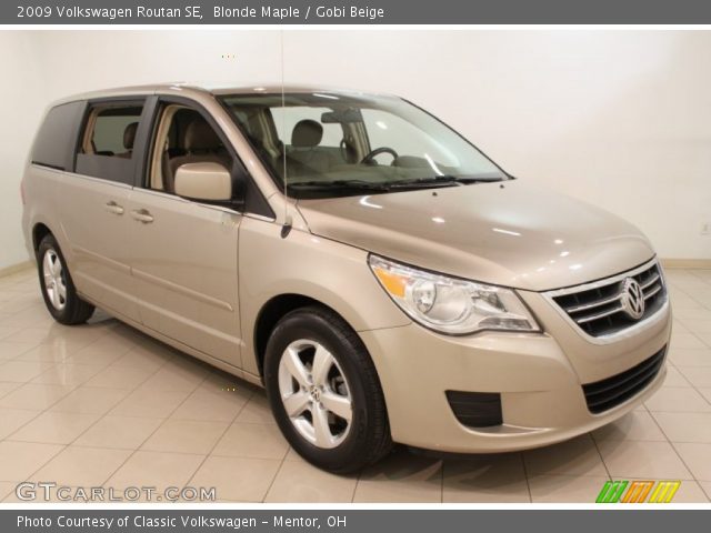 2009 Volkswagen Routan SE in Blonde Maple