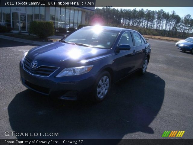 2011 Toyota Camry LE in Blue Ribbon Metallic