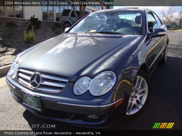 2009 Mercedes-Benz CLK 350 Coupe in Steel Grey Metallic