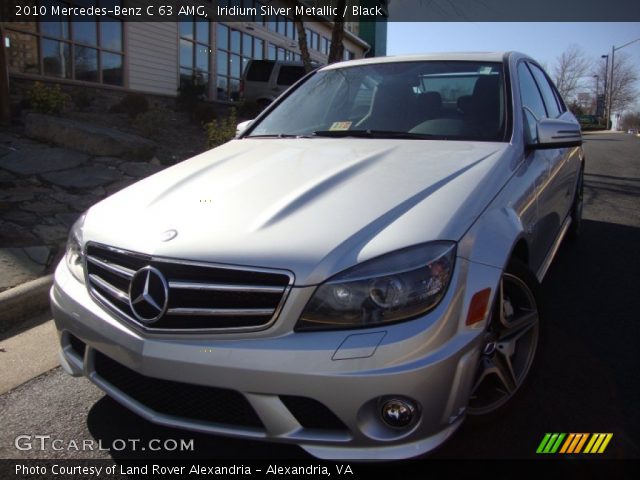 2010 Mercedes-Benz C 63 AMG in Iridium Silver Metallic