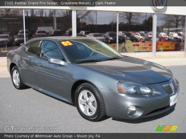 2005 Pontiac Grand Prix Sedan in Graystone Metallic