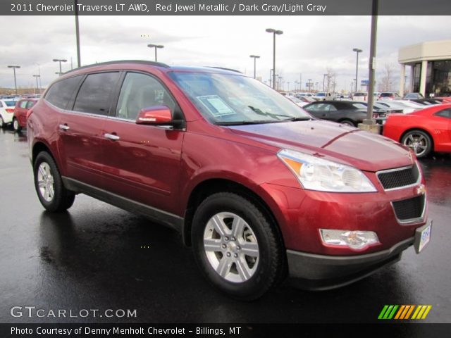 2011 Chevrolet Traverse LT AWD in Red Jewel Metallic