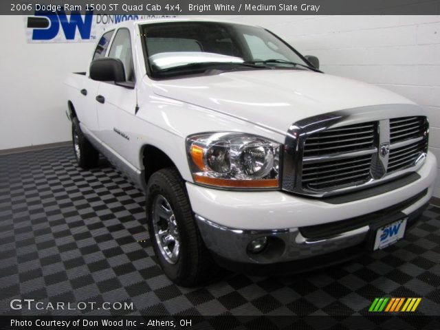 2006 Dodge Ram 1500 ST Quad Cab 4x4 in Bright White