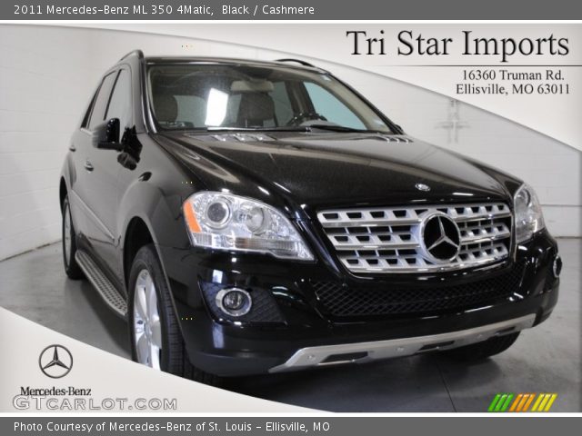 2011 Mercedes-Benz ML 350 4Matic in Black