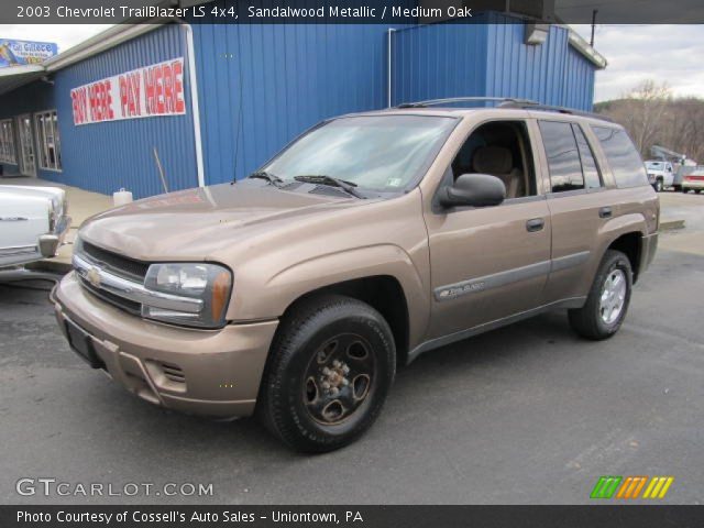 2003 Chevrolet TrailBlazer LS 4x4 in Sandalwood Metallic