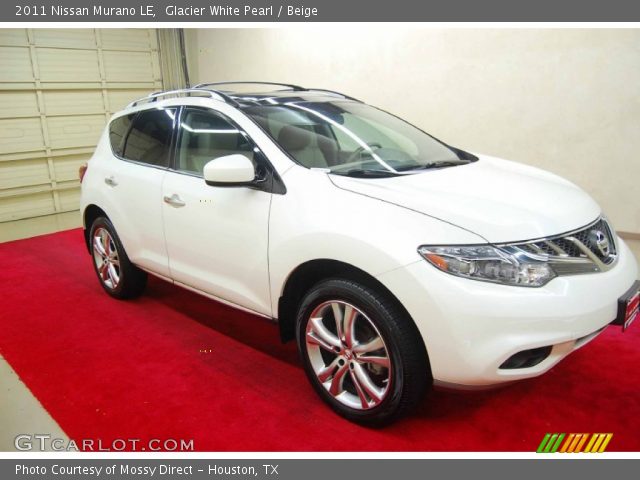 2011 Nissan Murano LE in Glacier White Pearl