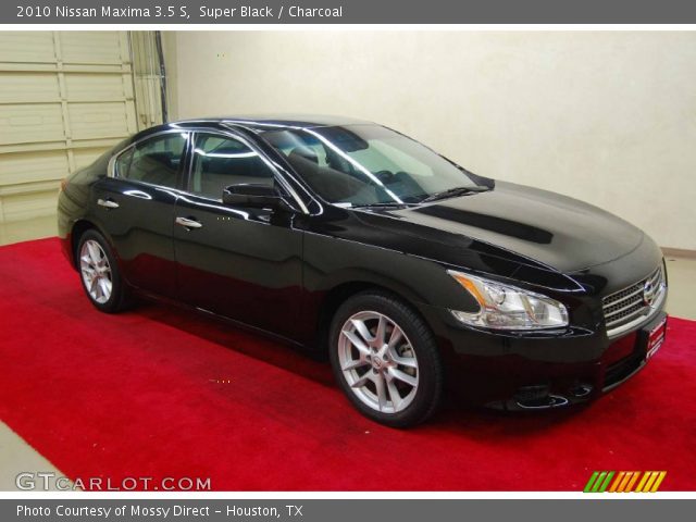 2010 Nissan Maxima 3.5 S in Super Black