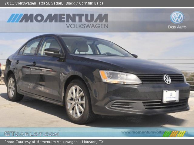 2011 Volkswagen Jetta SE Sedan in Black