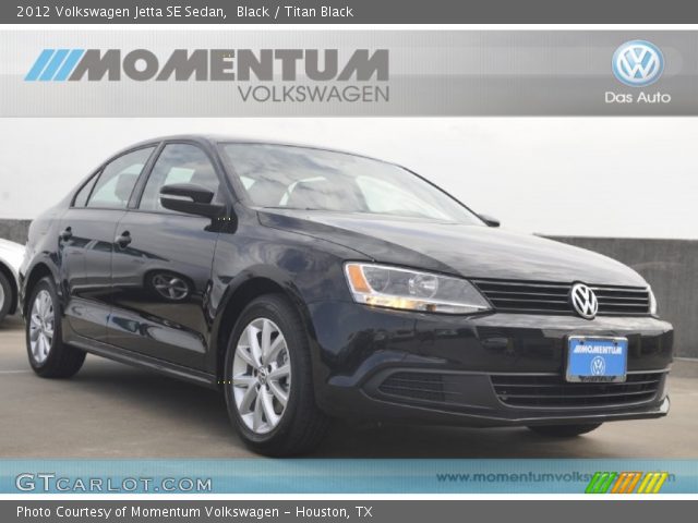2012 Volkswagen Jetta SE Sedan in Black