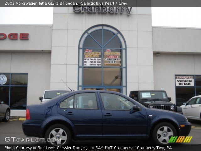 2002 Volkswagen Jetta GLS 1.8T Sedan in Galactic Blue Pearl