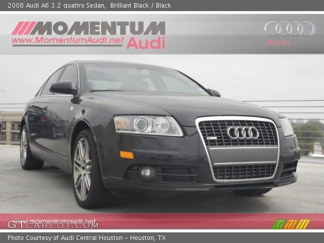 2008 Audi A6 3.2 quattro Sedan in Brilliant Black