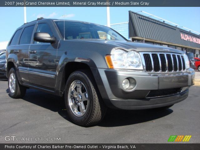 2007 Jeep Grand Cherokee Limited in Mineral Gray Metallic