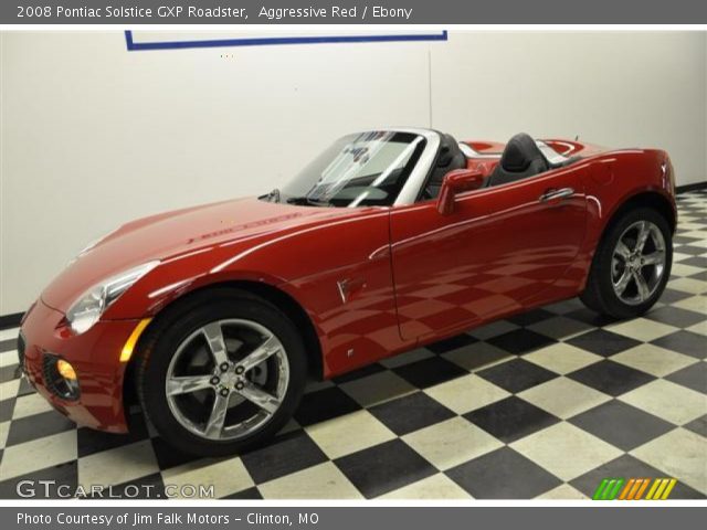 2008 Pontiac Solstice GXP Roadster in Aggressive Red