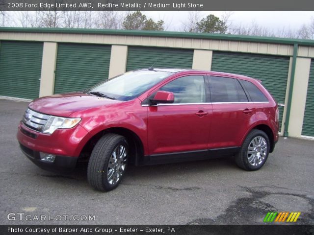 2008 Ford Edge Limited AWD in Redfire Metallic