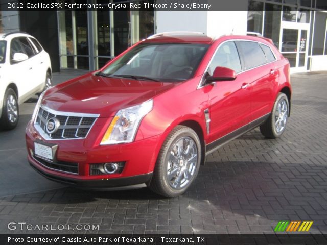 2012 Cadillac SRX Performance in Crystal Red Tintcoat