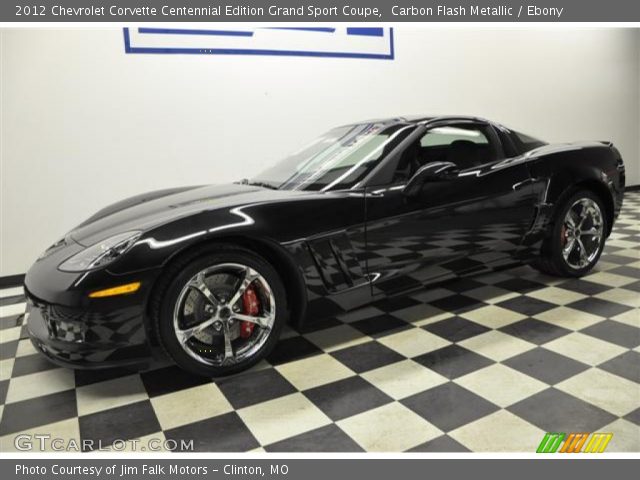 2012 Chevrolet Corvette Centennial Edition Grand Sport Coupe in Carbon Flash Metallic