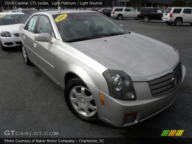2004 Cadillac CTS Sedan in Light Platinum