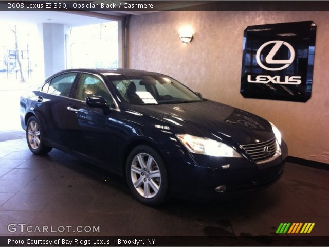 2008 Lexus ES 350 in Obsidian Black