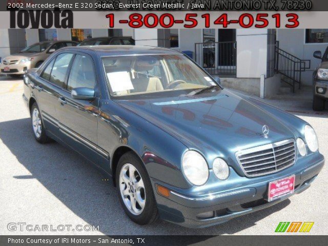 2002 Mercedes-Benz E 320 Sedan in Everest Green Metallic