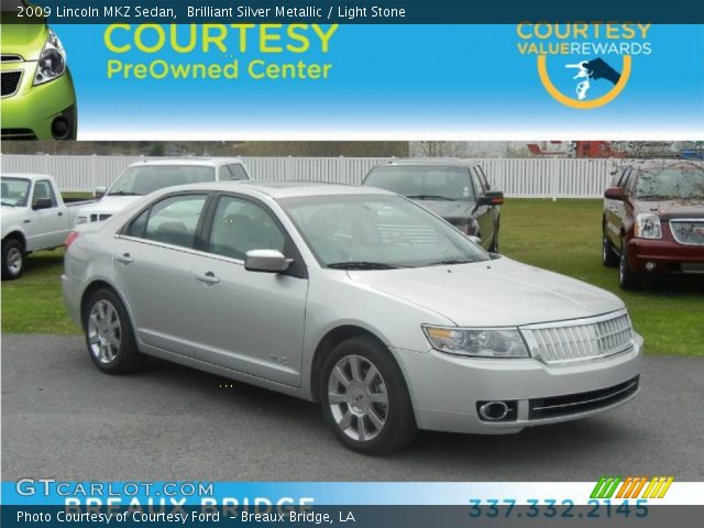 2009 Lincoln MKZ Sedan in Brilliant Silver Metallic
