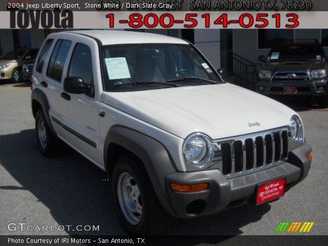 2004 Jeep Liberty Sport in Stone White