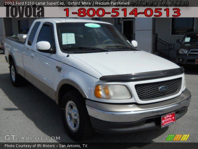 2001 Ford F150 Lariat SuperCab in Oxford White