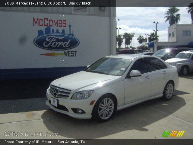 2009 Mercedes-Benz C 300 Sport in Black