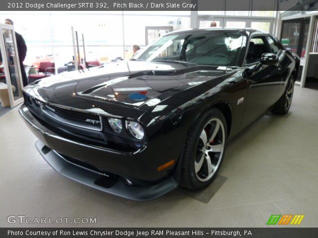 2012 Dodge Challenger SRT8 392 in Pitch Black