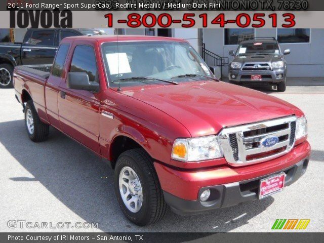 2011 Ford Ranger Sport SuperCab in Redfire Metallic