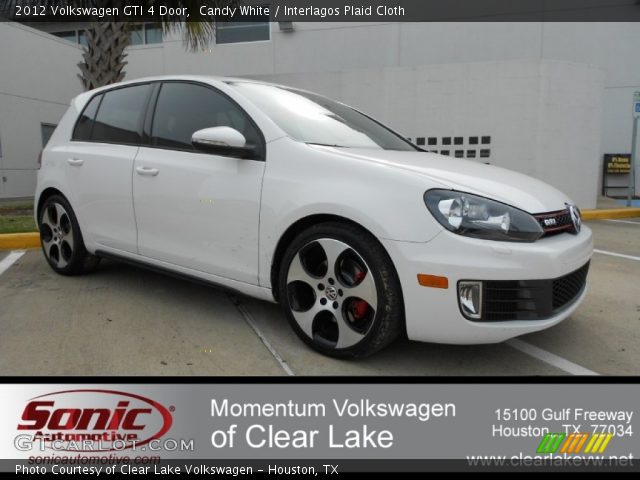 2012 Volkswagen GTI 4 Door in Candy White