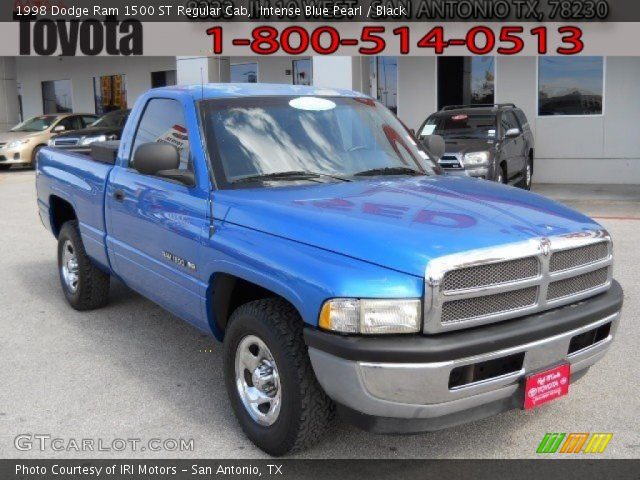 1998 Dodge Ram 1500 ST Regular Cab in Intense Blue Pearl