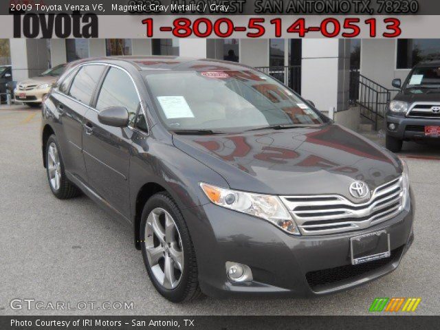 2009 Toyota Venza V6 in Magnetic Gray Metallic