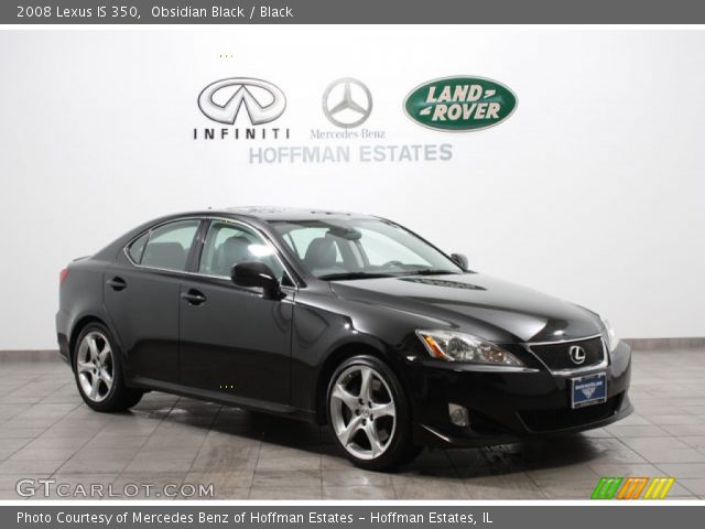 2008 Lexus IS 350 in Obsidian Black