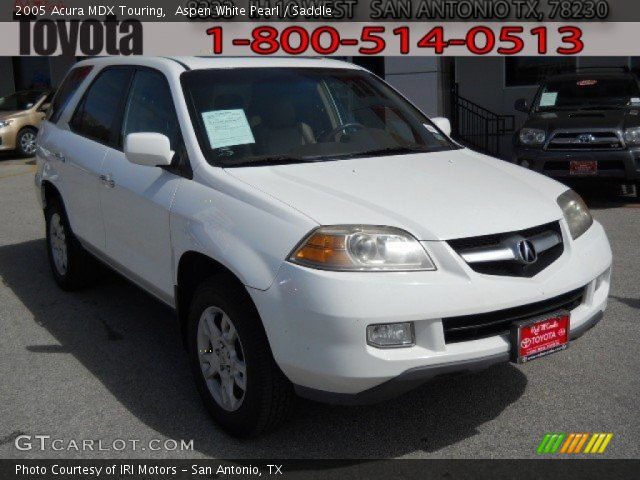2005 Acura MDX Touring in Aspen White Pearl