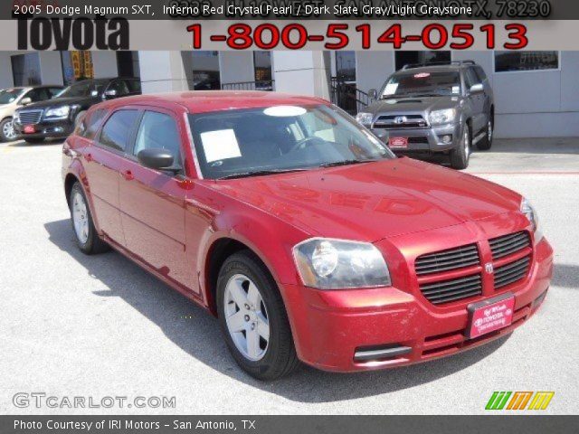 2005 Dodge Magnum SXT in Inferno Red Crystal Pearl