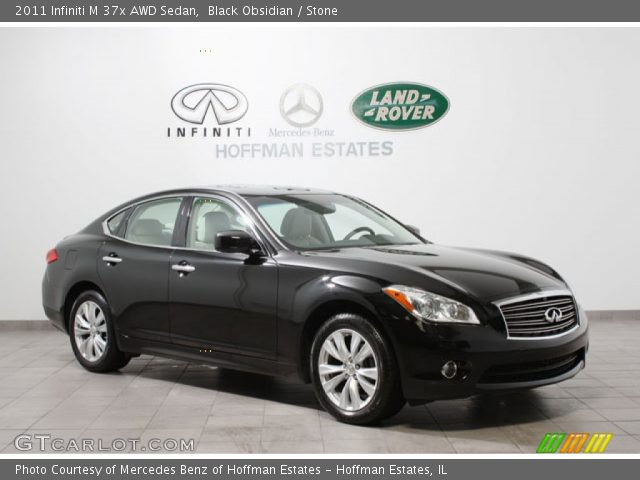 2011 Infiniti M 37x AWD Sedan in Black Obsidian