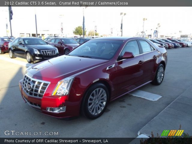 2012 Cadillac CTS 3.6 Sedan in Crystal Red Tintcoat