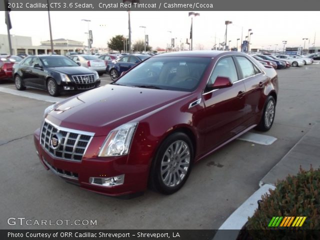 2012 Cadillac CTS 3.6 Sedan in Crystal Red Tintcoat