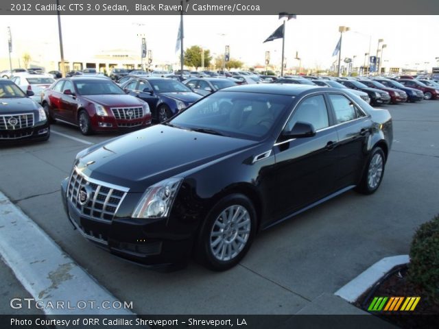 2012 Cadillac CTS 3.0 Sedan in Black Raven