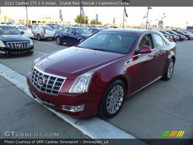 2012 Cadillac CTS 3.6 Sedan in Crystal Red Tintcoat